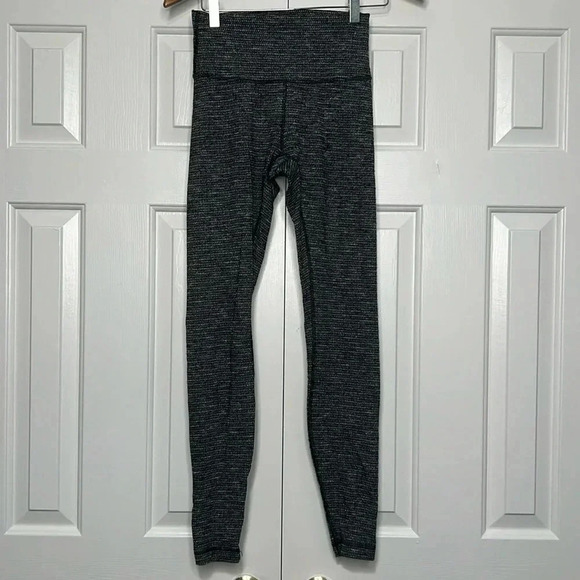 Lululemon Wunder Under Pant III tweed runner aurora size 6 - Picture 2 of 4